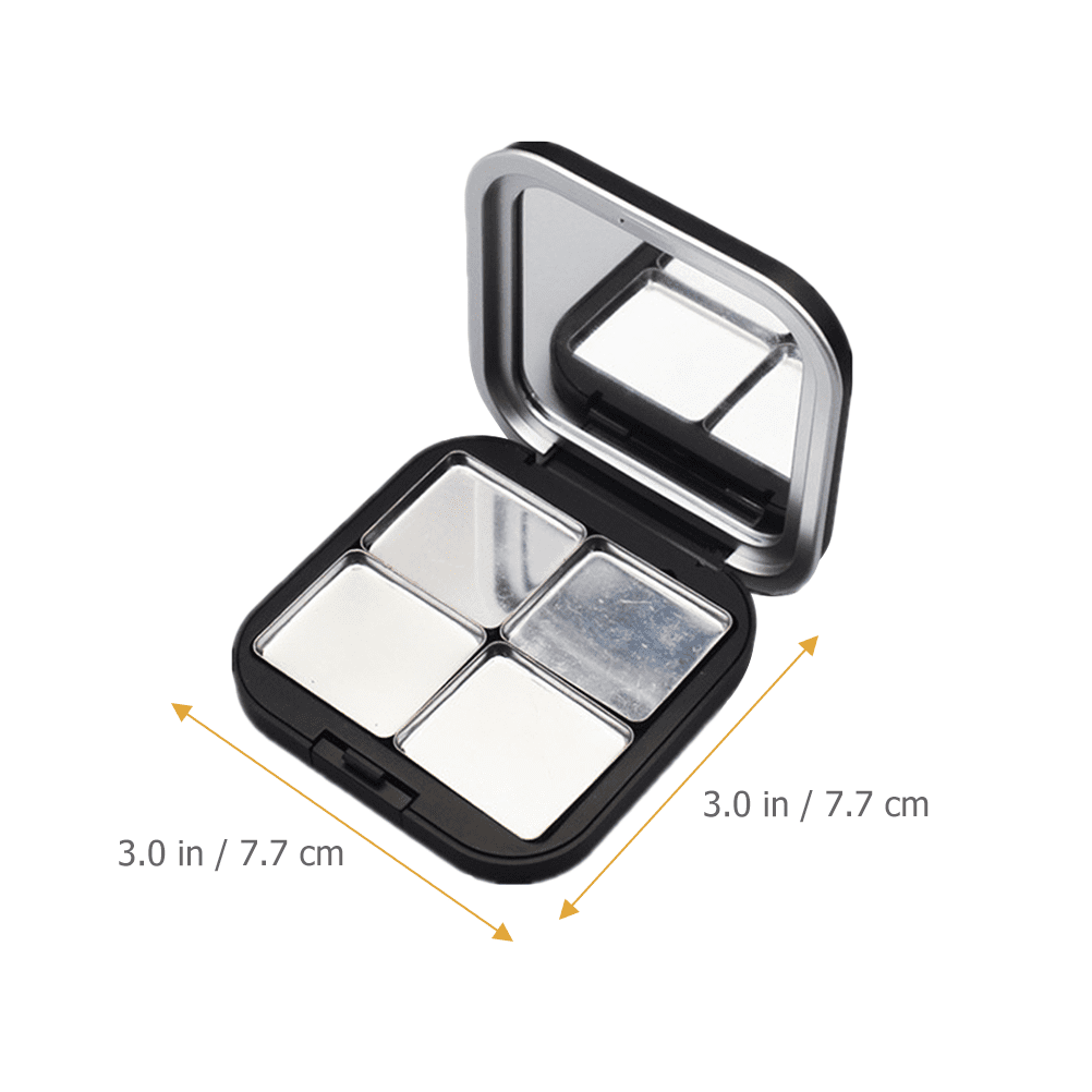 Empty Makeup Palette, Waterproof Portable 12 Hole Container Safe ABS E –  BABACLICK