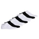thumbnail image 1 of Hudson Calcetines deportivos unisex, paquete de 9 - Easy, puño confort, calcetines cortos, unicolor Blanco/Negro 35-38, 1 of 5