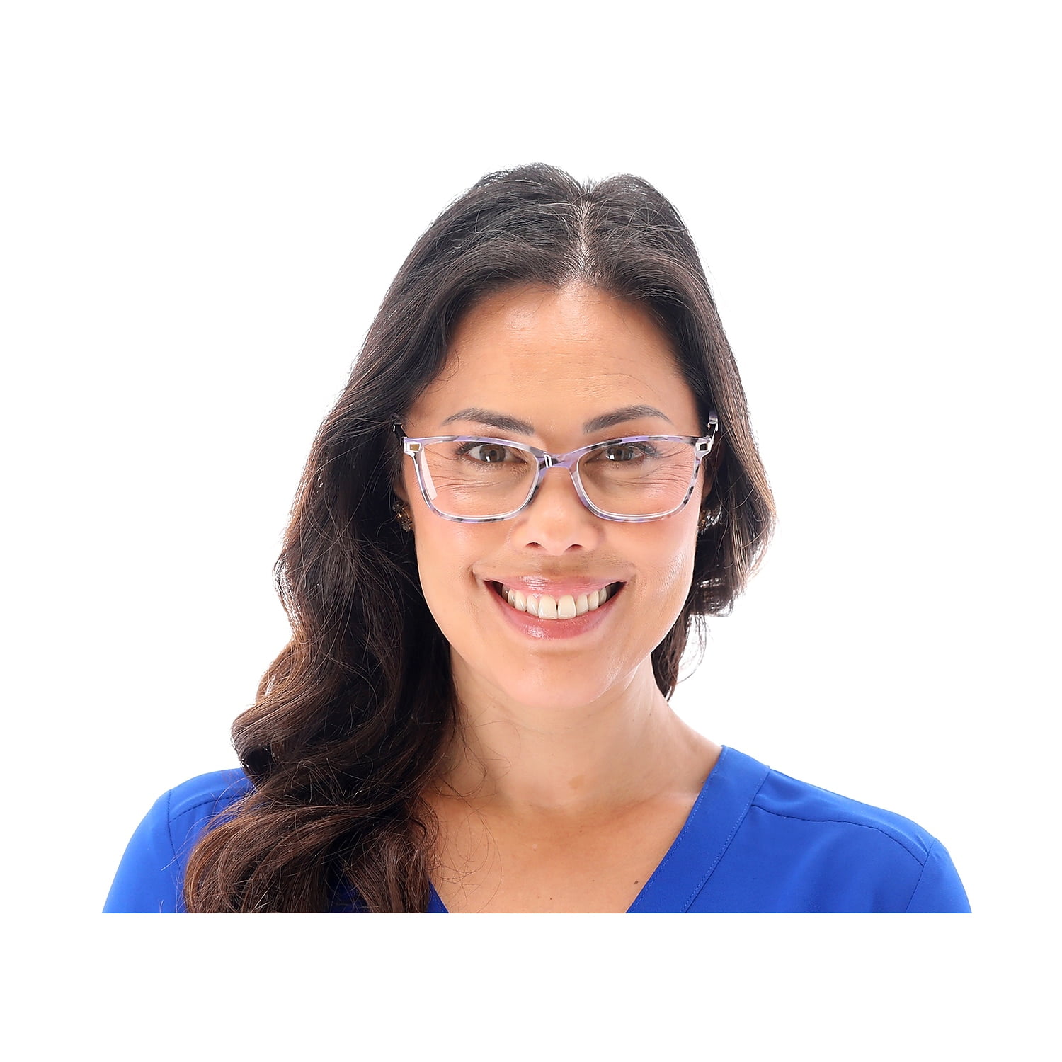 SAV VK Couture Fiona +1.75 Reading Glasses Dark Purple Demi (E9231)