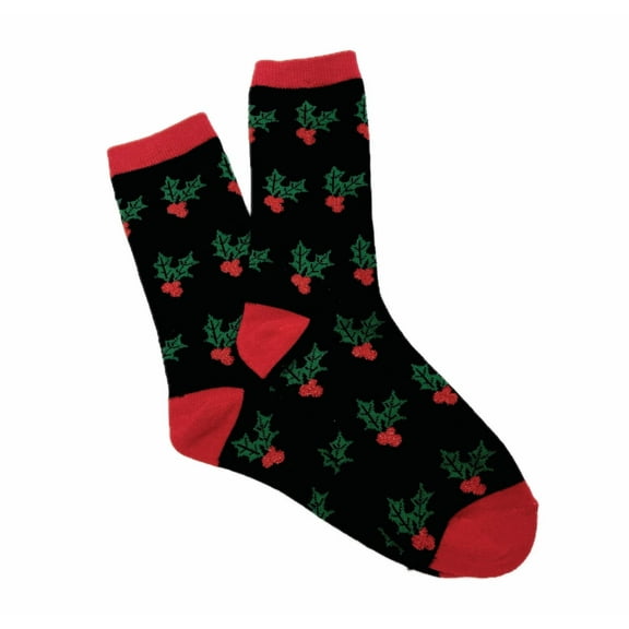 Everything Legwear Tossed Holly Crew