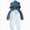 A19-Blue, variant on boobe Baby And Winter Colorblocking Hooded Bodysuit Crawling Suit Smocked Romper Baby Girl