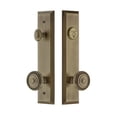 thumbnail image 6 of Grandeur Fifth Avenue Tall Plate Single Cylinder One Piece Knobset with Soleil Knob, 6 of 6