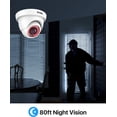 thumbnail image 5 of ZOSI 4 Pack 2.0MP HD 1080P HD-TVI Indoor Outdoor Dome Wired Home Security Surveillance CCTV Camera Kit, 5 of 8