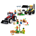 thumbnail image 3 of LEGO City Big Wheel Gift Set, 2in1 Tractor and Construction Digger Building Toy Sets Plus Farm Garden & Scarecrow Bonus Pack, Great Gift for Boys and Girls Ages 5 and up, 66772, 3 of 7