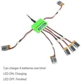 thumbnail image 3 of 4pcs 3.7V 220mAh LiPo Battery 35C W/ 6-in-1 Charger and Cable for E010 JJRC H36, 3 of 7
