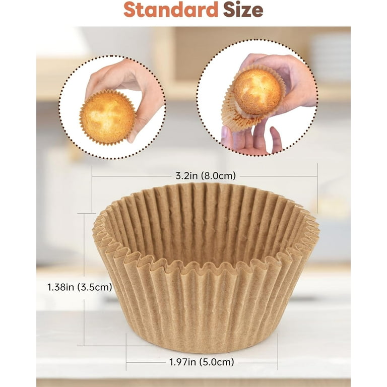 Parchment Paper Mini Muffin Cups Paper Parchment Paper Air Fryer