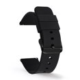 thumbnail image 1 of Correa Deportiva De Silicona Suave 12/14/16/18/19/20/21/22/24 Mm Para Hombres Mujeres Reloj Pulsera Universal Quicj De Liberación Hebilla Negra, 1 of 4