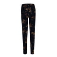 thumbnail image 5 of Tummy Control leggings for women Autumn And Winter Leggings Artistic Splash Printed Soft Stretchy Pants Features: Women's Fashion Clothing Workout Soft Yoga Pants for Running, 5 of 5