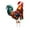 C, variant on Christmas Decorations Interesting Xmas Chicken Garden Ground Stake Adornment Colorful Insert Art Xmas Outdoor Ornamentation for Yard