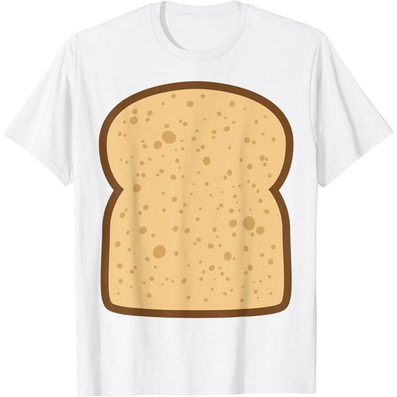 Sliced Bread Toast Matching Shirts DIY Halloween Costume T-Shirt