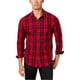 thumbnail image 1 of INC Camisa abotonada con cuentas para hombre, roja, mediana, 1 of 2