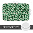 thumbnail image 2 of Fuzoiu Happy St. Patrick's Day Print Door Mat Outdoor Indoor Welcome Mats, Front Doormat,Flannel Non Slip Durable Entrance Rugs for Front Door, Inside Outside Entry, Porch, Resist Dirt,16x24in, 2 of 7