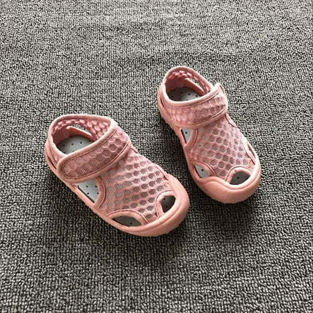 

Toyella Mesh Breathable Sandals For Boys And Girls Pink 13