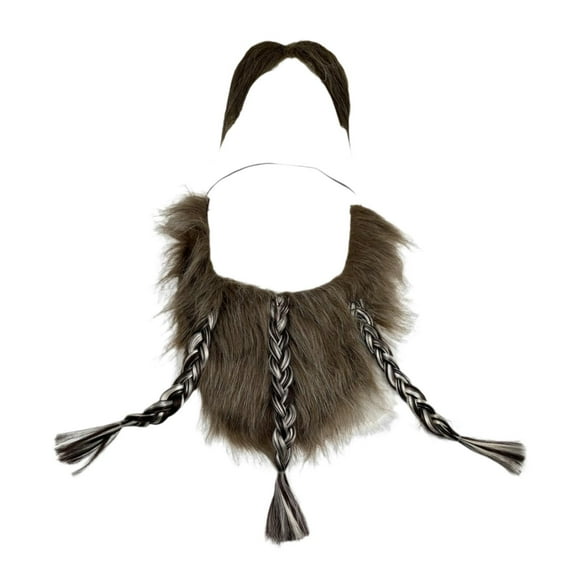 BELOVING Fake Mustache Novelty Fake Beard for Party Supplies Cosplay Performance Festival