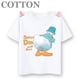 thumbnail image 3 of Camiseta de algodón de manga corta para niñas, informal, a la moda, con estampado de Mickey y Donald Duck de Disney, con bonitos dibujos animados, 3 of 5