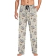 thumbnail image 3 of GZHJMY Hedgehog Pajama Pants for Men, Lounge Pants Lightweight Men Pajama Bottoms with Drawstring Pockets, Christmas New Year Birthday Gifts, Medium, 3 of 6
