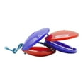 thumbnail image 3 of Graflsoa Colorful ABS Finger Castanets for Kids - Dual Pack, Safe & Durable Early Learning Musical Instruments for Toddlers, Red & Blue, Smooth Grip Design, 3 of 6