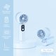 thumbnail image 1 of High Speed Handheld Fan With Digital Display USB Rechargeable Portable Mini Fan Quiet Fan For Student Office Travel Outdoor Use, 1 of 6