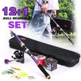 thumbnail image 4 of Sougayilang Fishing Rod Combo Telescopic Fishing Rod and Spinning Reel Fishing Line Fishing Lure Carrier Bag for Travel, 4 of 8