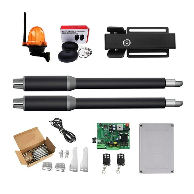 Door Opener Linear Actuator DC Worm ar Automatic Swing Door Opener Electric Tube, Light, Button, GSM Operator ,Free Your Hands