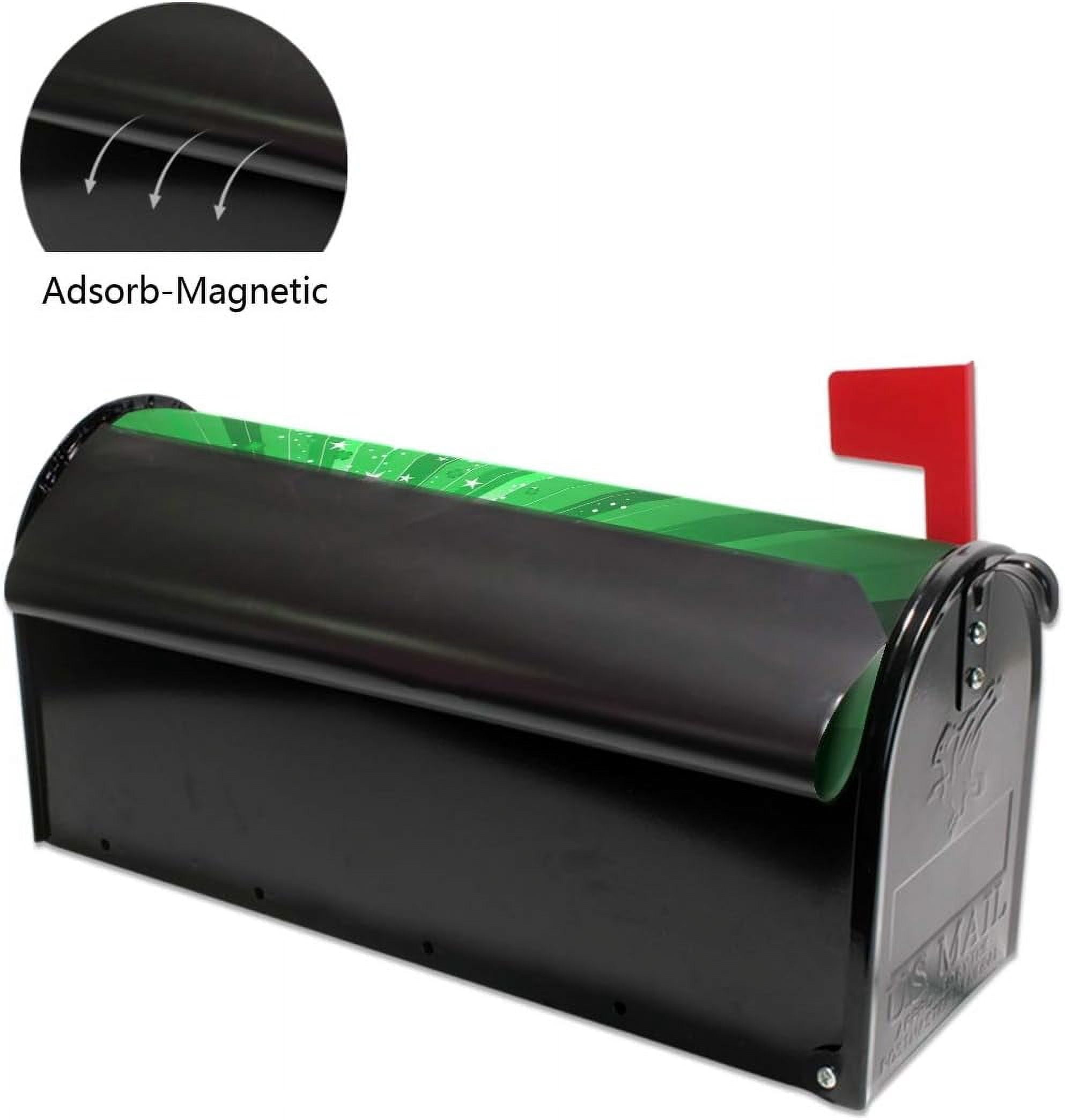 St Patricks Day Magnetic Mailbox Cover Oversized for Garden Yard Outdoor Decorations-25.5" x20.8