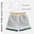 thumbnail image 3 of FORMRS Boys Swim Trunks Quick Dry Mesh Liner Boardshorts Sizes XS-XL, Floral Mountain, 3 of 7