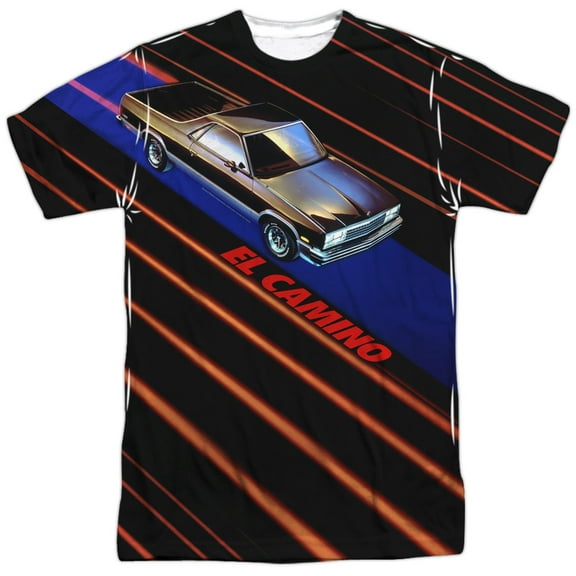 Chevy Men's Laser Camino Sublimation T-shirt White