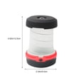 thumbnail image 4 of Sentmoon Lanterns Camping Lights & Lanterns Camping Lantern Portable Retractable Outdoor Camping Light Easy To Carry LED Light Source Lamp Use Dry Battery Power Supply Built-in Hook, 4 of 10
