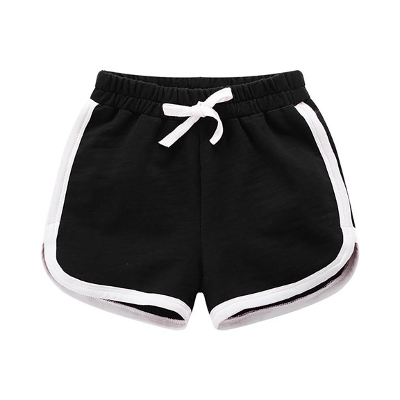 Kiviey Boys Soccer Shorts 100%Cotton Casual Sports Beach Hot Shorts Size 2T-15Y