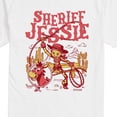 thumbnail image 3 of Toy Story 5 - Sheriff Jessie Western Poster - Men's Short Sleeve Graphic T-Shirt, 3 of 5