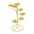 thumbnail image 1 of 1pc Lotus Butter Candle Stand Ghee Lamp Holder Feng Shui Decoración Adornos, 1 of 8