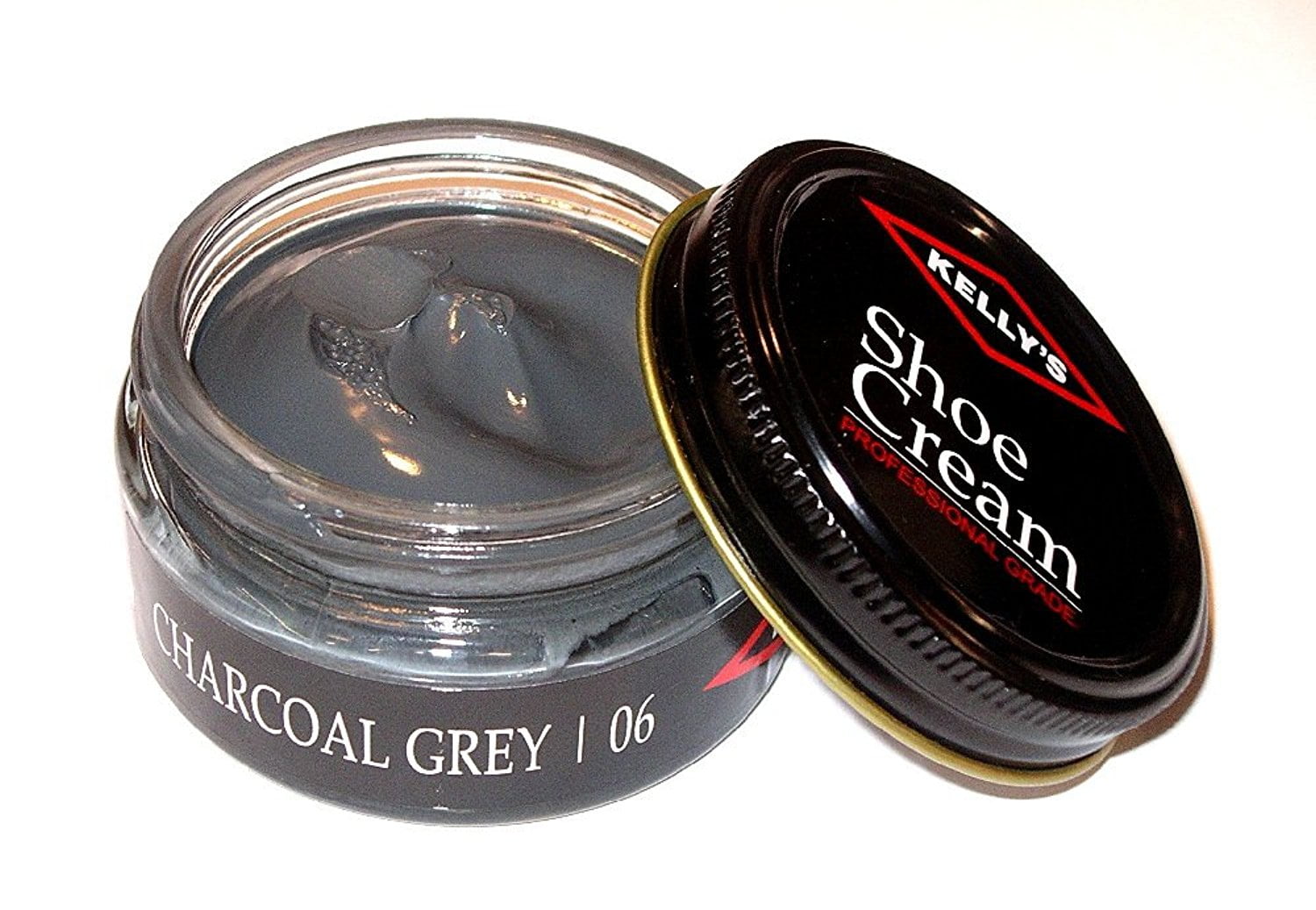 Kelly�s Leather Shoe Cream 1.5 Oz, Charcoal Grey Kelly�s Leather Shoe Cream 1.5 Oz, Charcoal Grey