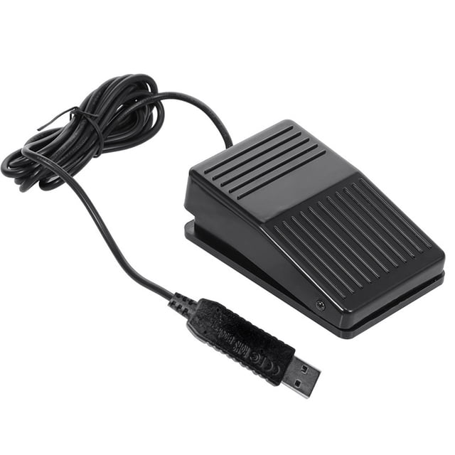 Po Foot USB Control de Pie Control del interruptor de pastel Pedal para 2000/XP/Vista/7