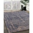 thumbnail image 3 of Ahgly Company Machine Washable Indoor Square Industrial Modern Rosy Brown Pink Area Rugs, 8' Square, 3 of 7