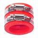 thumbnail image 4 of Interfaz De Adaptador De Carburador Para Motocicleta 4x Adaptador De Entrada De Carburador Rojo, 4 of 8