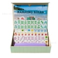 thumbnail image 5 of American-style Floating Mahjong Set, 160 tiles, portable outdoor travel mahjong gift box for pools and water., 5 of 6