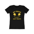 thumbnail image 2 of No Tricks Just Treats Halloween Shirts for Women Pumpkin Shirts for Women Cool Halloween Gift for Her, 2 of 6