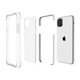 thumbnail image 4 of AMZER Transparent Hybrid Case for iPhone 11 Pro SlimGrip Hard Clear Back Cover ShockProof Bumper for iPhone 11 Pro - Black, 4 of 4
