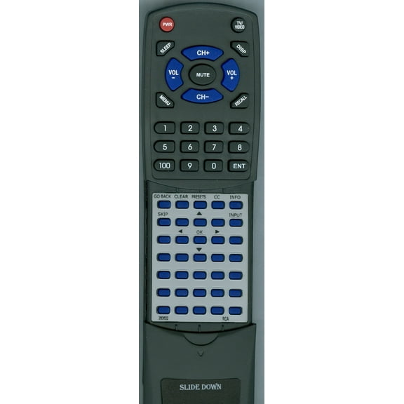 Replacement Remote for RCA 260602, RT260602, RCR111TB1, 9V345T, 13V400T, 14F400T, E13320