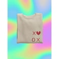 thumbnail image 3 of Xo Ox Sweatshirt Women -Smartprints Designs, Female Small, 3 of 4