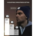 thumbnail image 4 of Gorro de punto con luz LED ZDWQFA, unisex, de invierno, para correr, 4 of 6