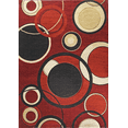 thumbnail image 6 of Chester Abstract Red & Black Area Rug  5'3" x 7'3"  (5' x 7'), 6 of 11