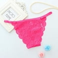 thumbnail image 3 of KOOYTE Women's Underwear Lace Panties for Women Female Briefs Thongs G-string Lingerie Underwear, 3 of 6