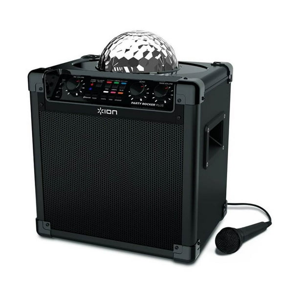 ION Audio Party Rocker Plus Rechargeable Speaker with Spinning Party
