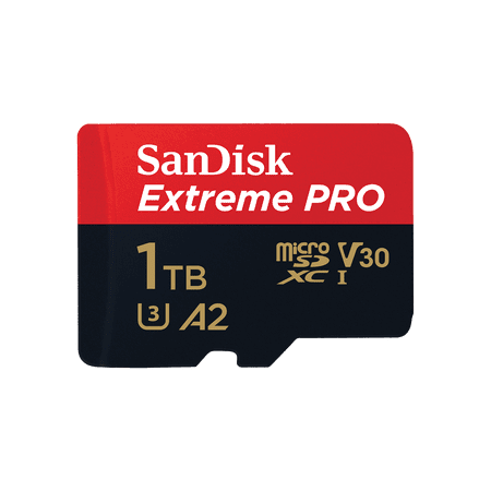 SanDisk 1TB Extreme Pro microSDXC UHS-I Memory Card - SDSQXCD-1T00-GN6MA
