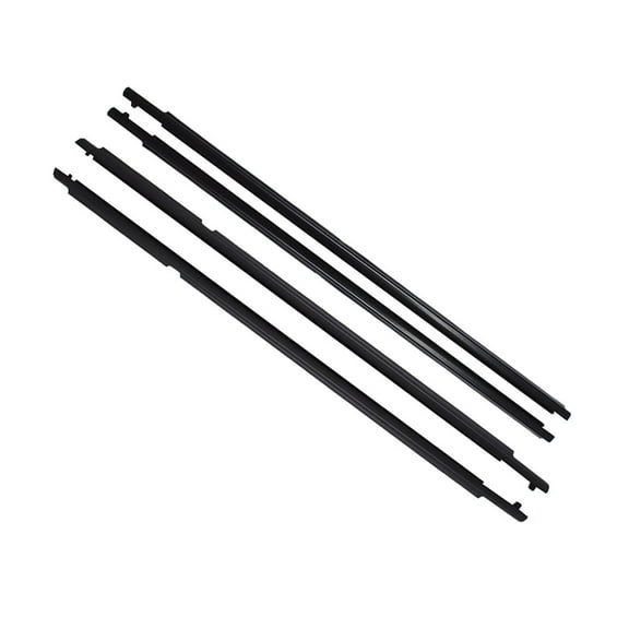 LABLT 4Pcs Weatherstrip Window Molding Trim Sill Seal Belt for Toyota Highlander 2008-2010