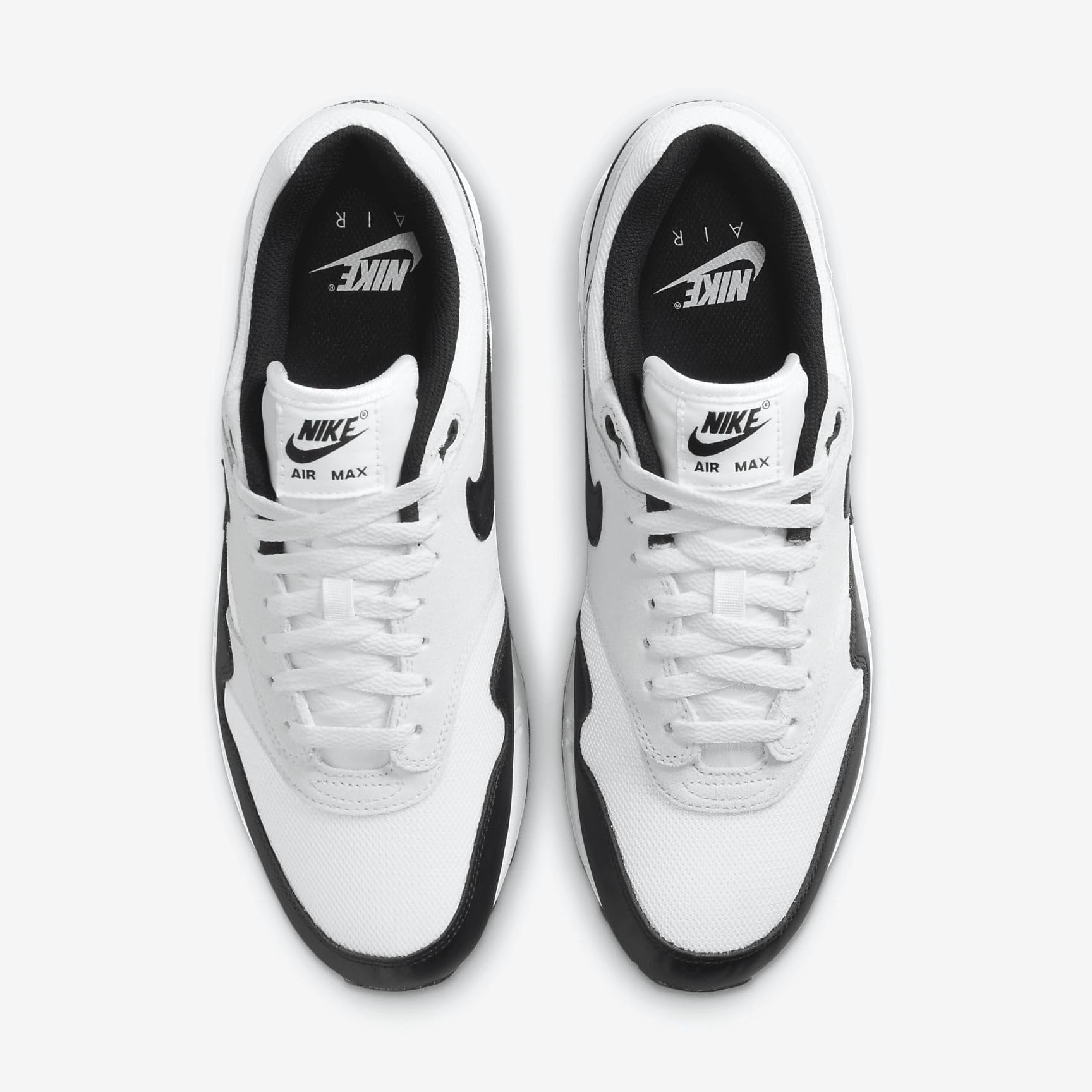 Nike Air Max 1 Essential Men's Shoes (FZ5808-102, White/Pure Platinum/Black) Size 9.5