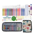 thumbnail image 1 of Crochet Hooks Set - 46 Pieces Ergonomic Crochet Hooks with Portable Case and, 1 of 8