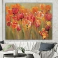 thumbnail image 3 of Designart Tulipes rouges Art mural sur toile, 3 of 3