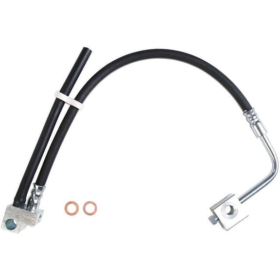 Rear Center Brake Hose - Compatible with 1988 - 1991 Ford F-Super Duty 1989 1990